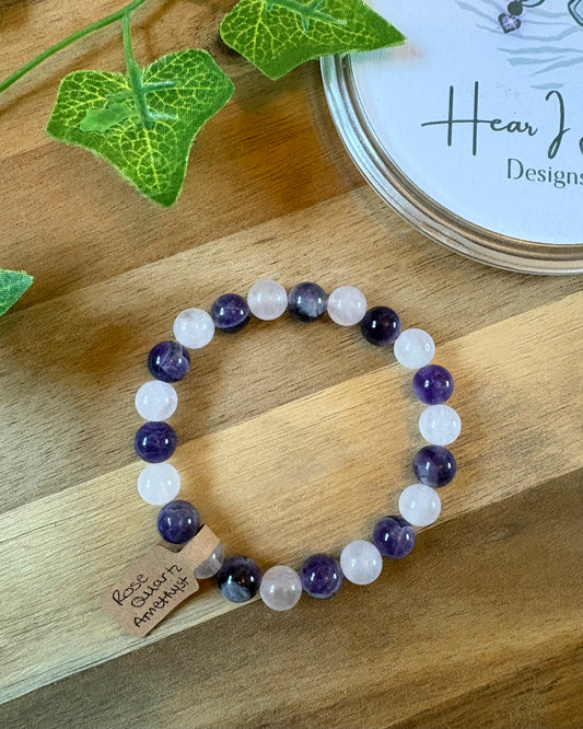 Mixed Crystal Bead Bracelets - various options available