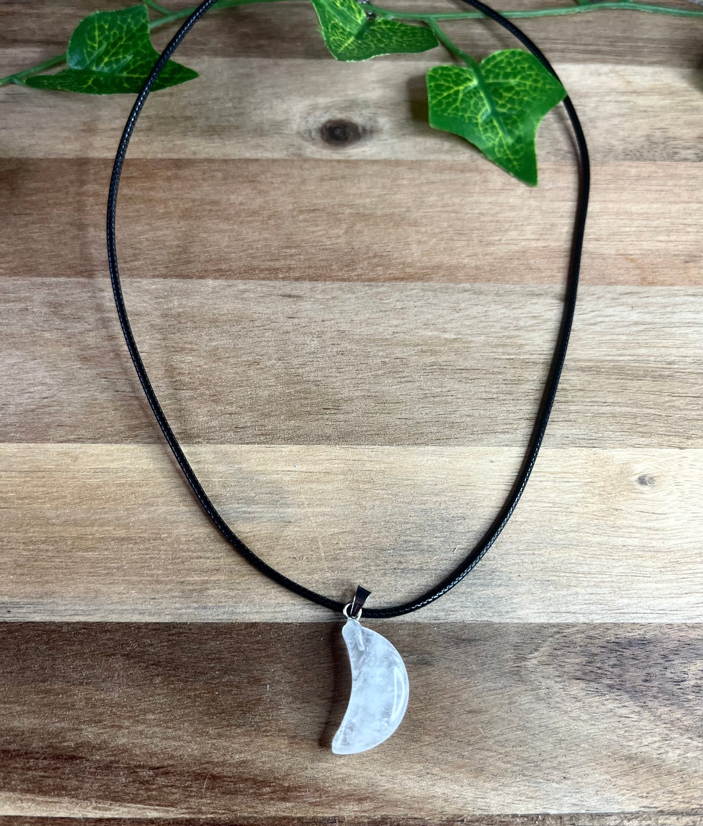 Crystal Moon Pendants