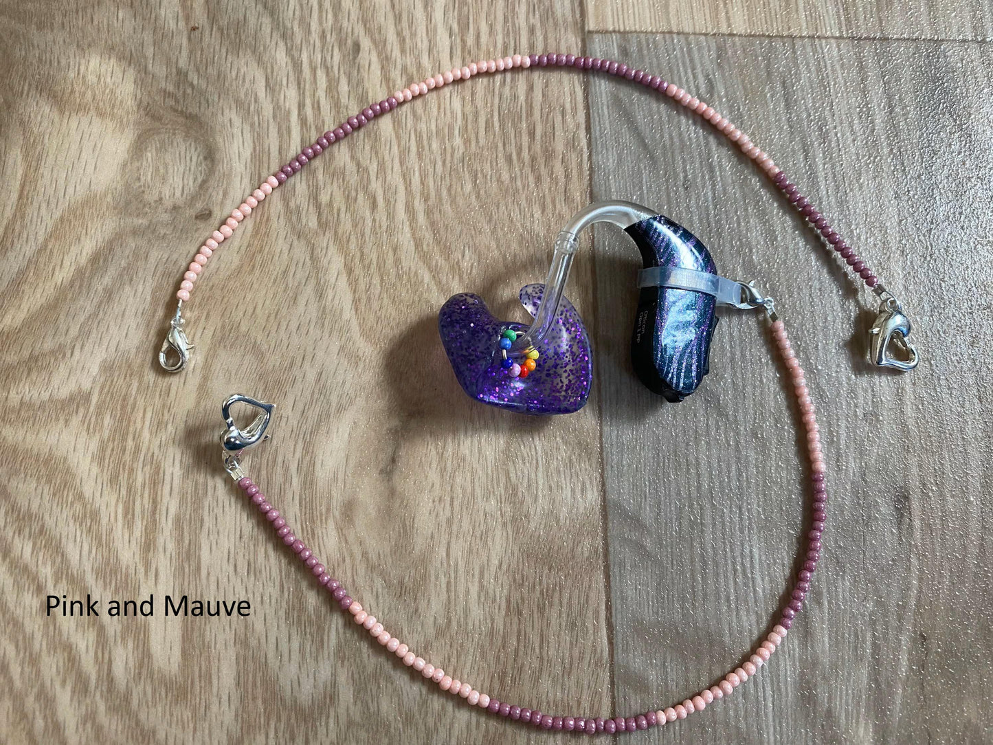 Beaded Hearing Aid Retainers