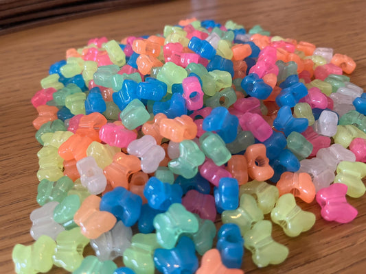 Butterfly Beads for Hearing Aids (pair)