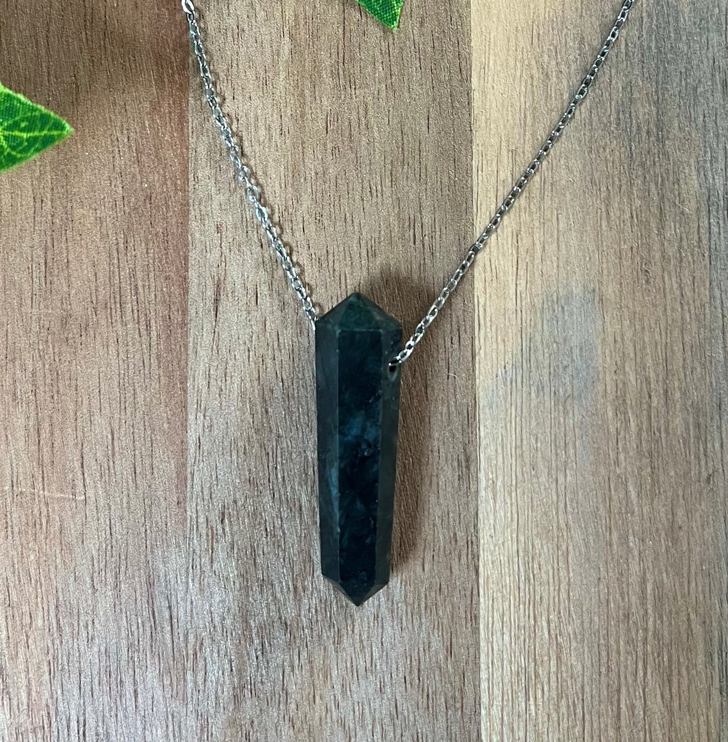Crystal DT Point Pendant