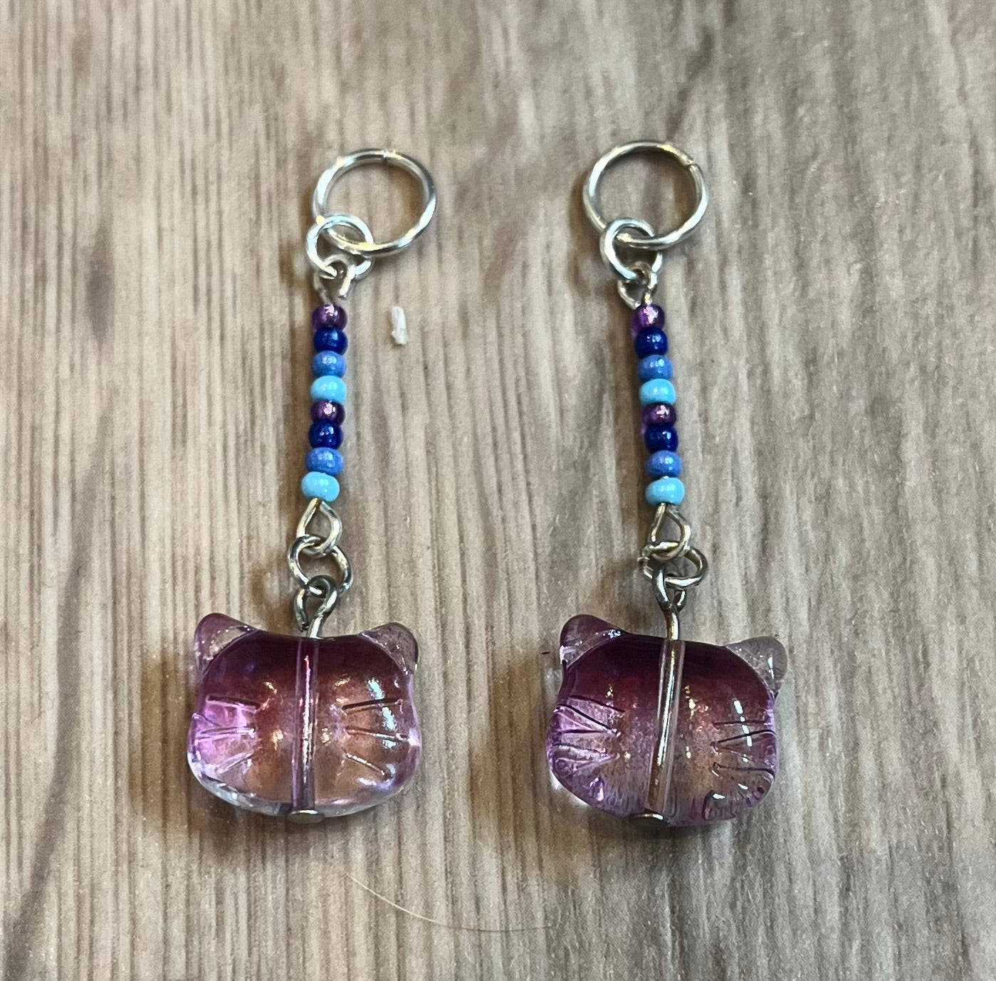 Cat Head Hearing Aid Charms