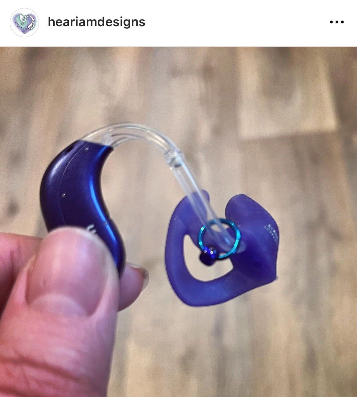Teal Collection ring charms (pair)