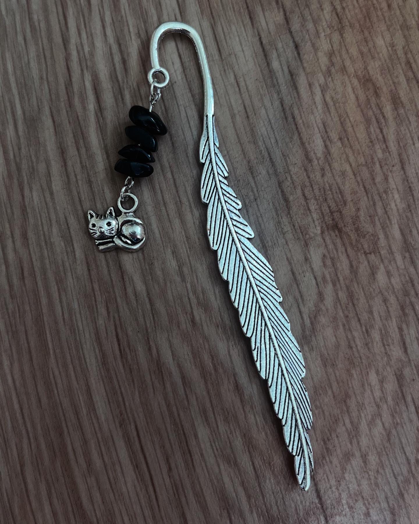 Crystal Feather Bookmarks