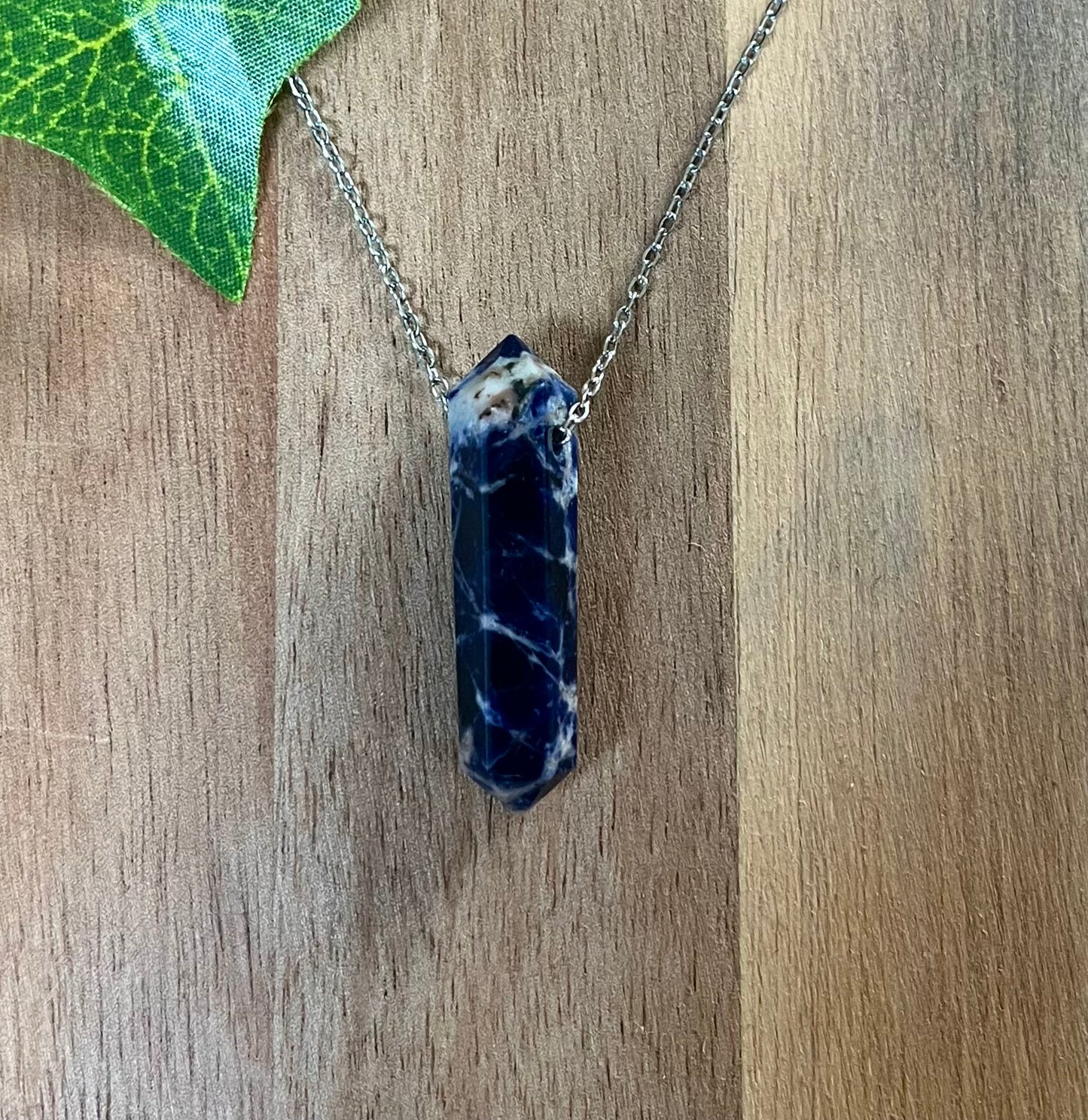Crystal DT Point Pendant