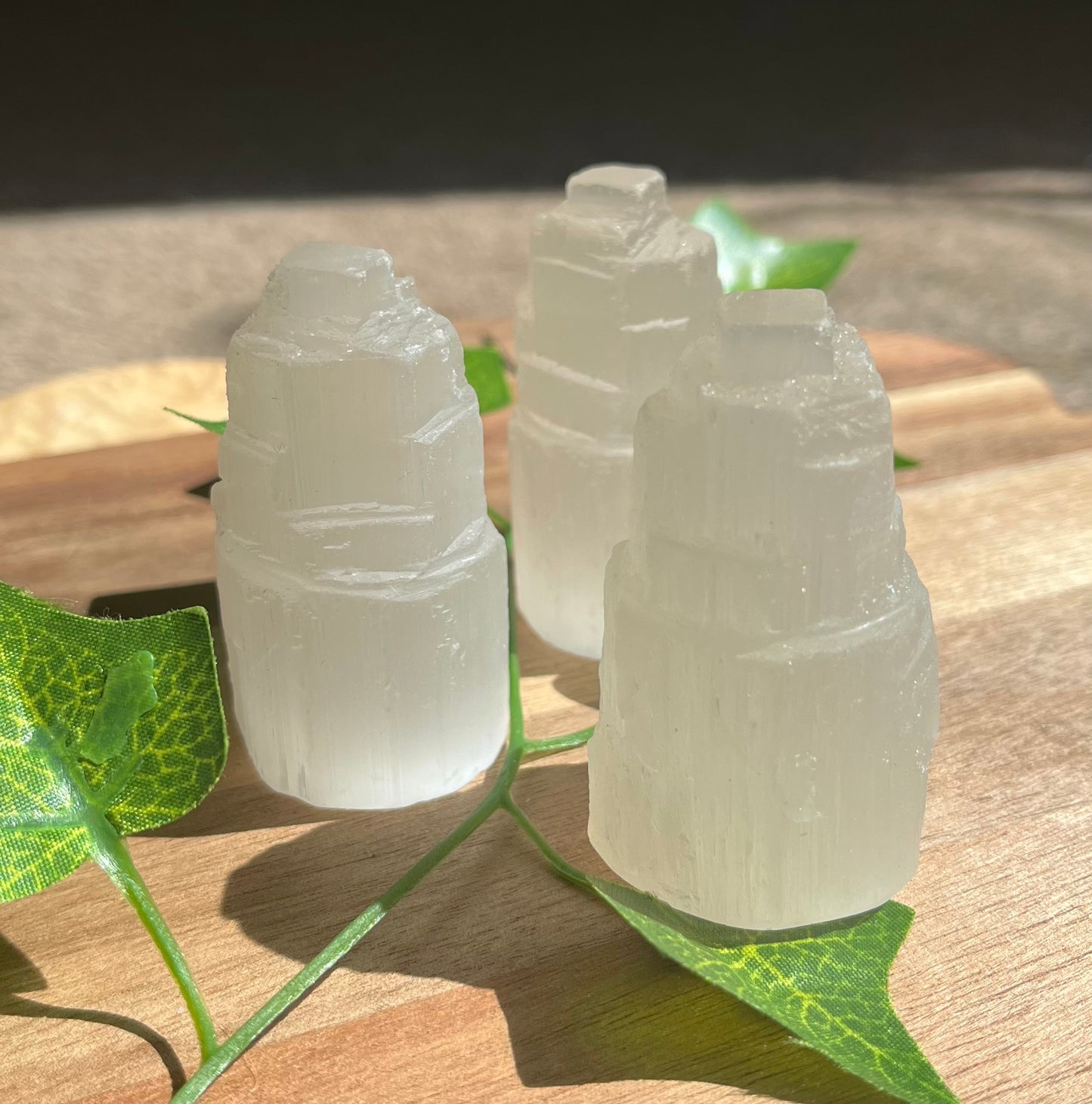 Small Satin Spar (Selenite) Towers - 5cm