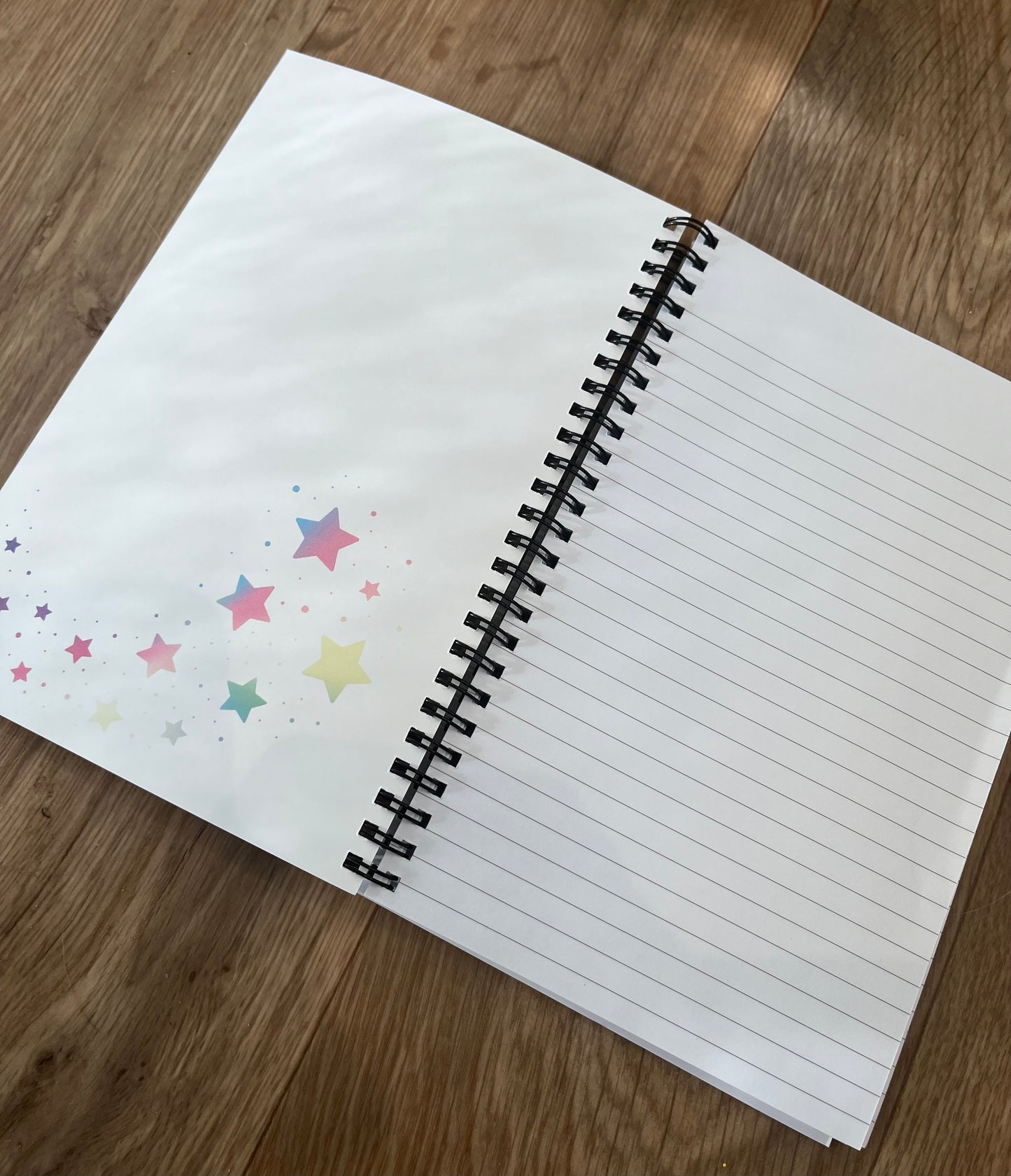 BSL Fingerspelling A5 Spiral Notebook – “Notes” Design