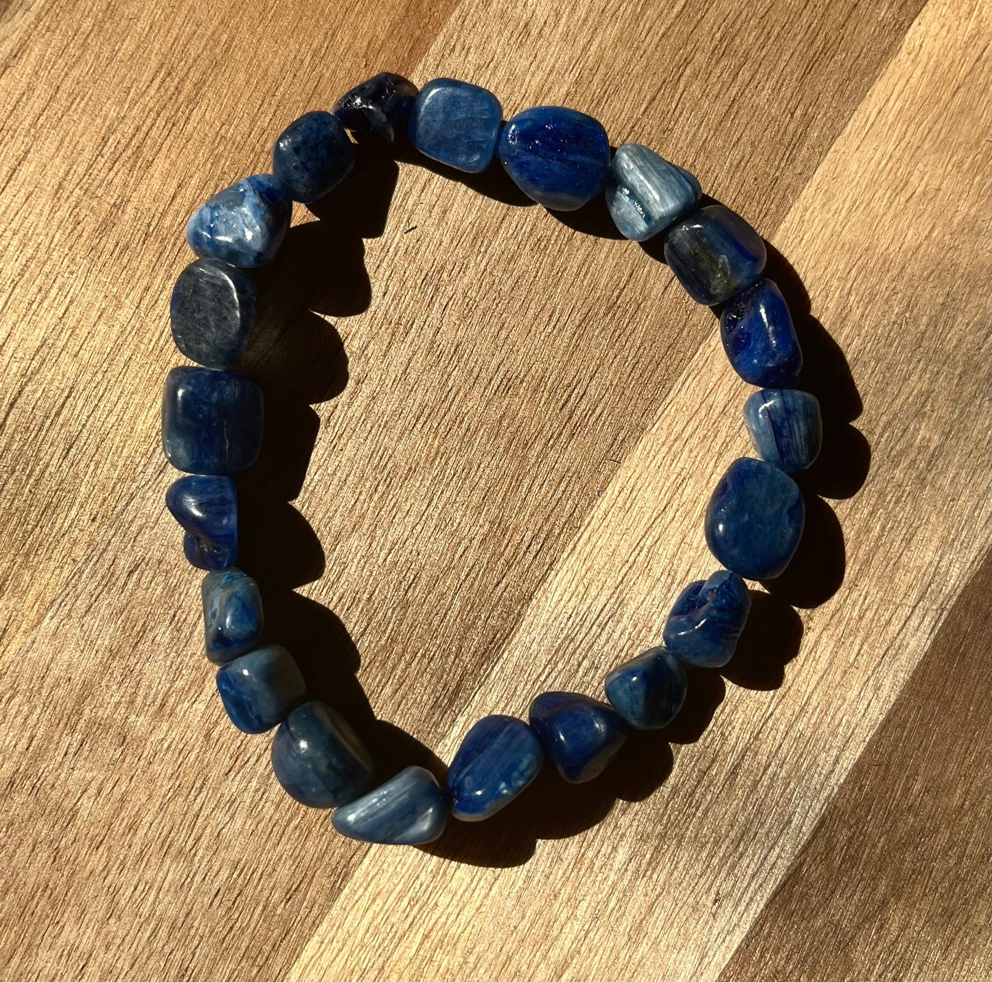 Elasticated Crystal Tumble Stone Bracelets - various crystals