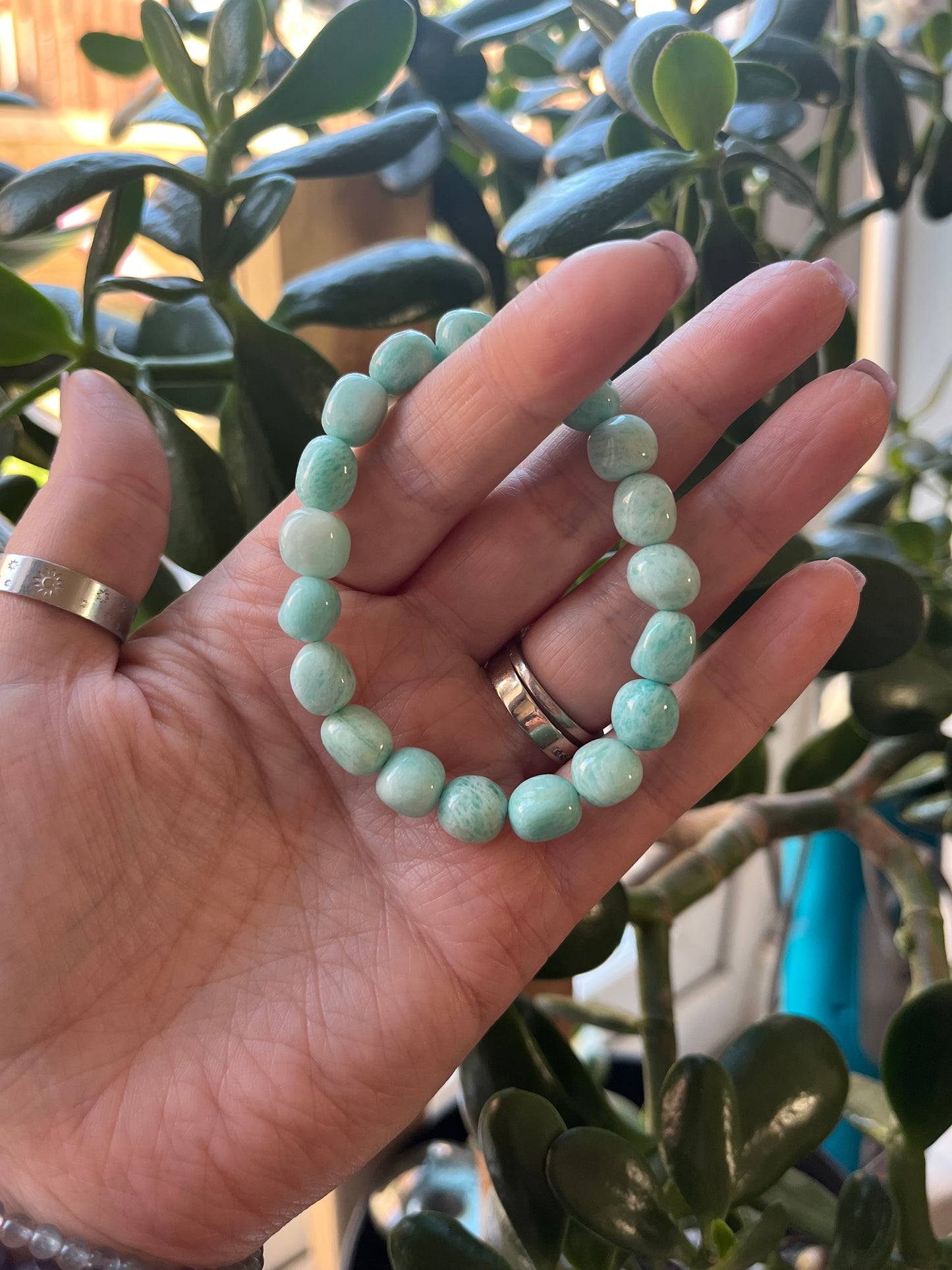 Elasticated Crystal Tumble Stone Bracelets - various crystals