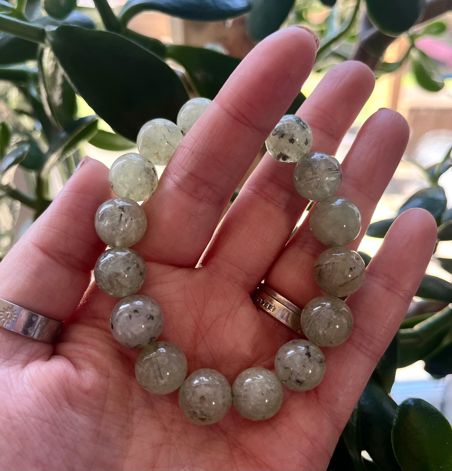 Elasticated Crystal Bead Bracelets