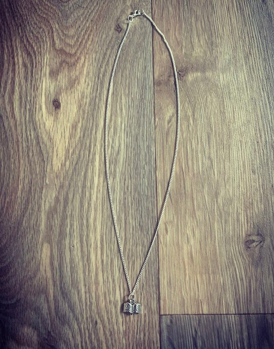 Book Charm Necklace