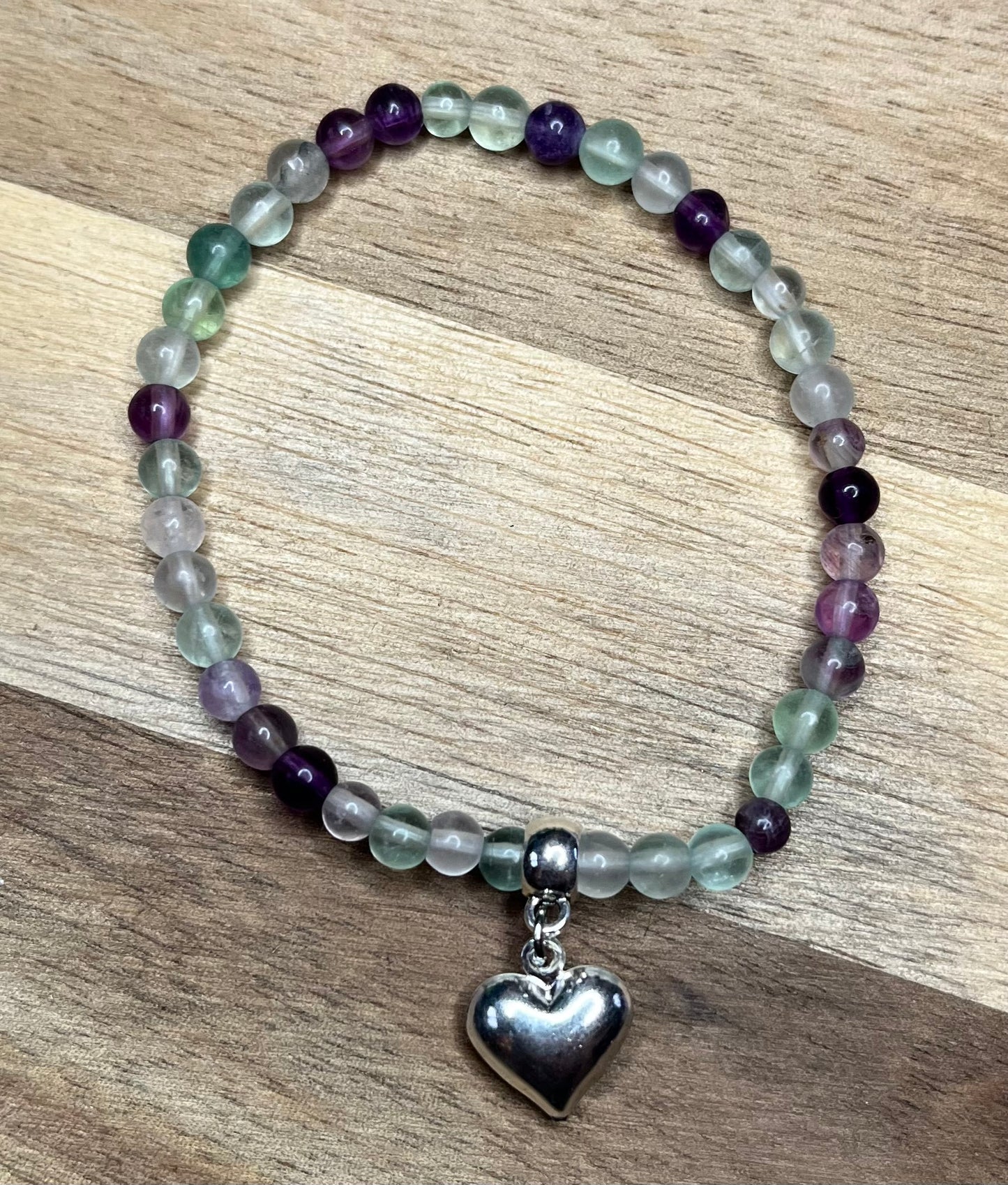 Crystal Charm Bracelets - Various Materials