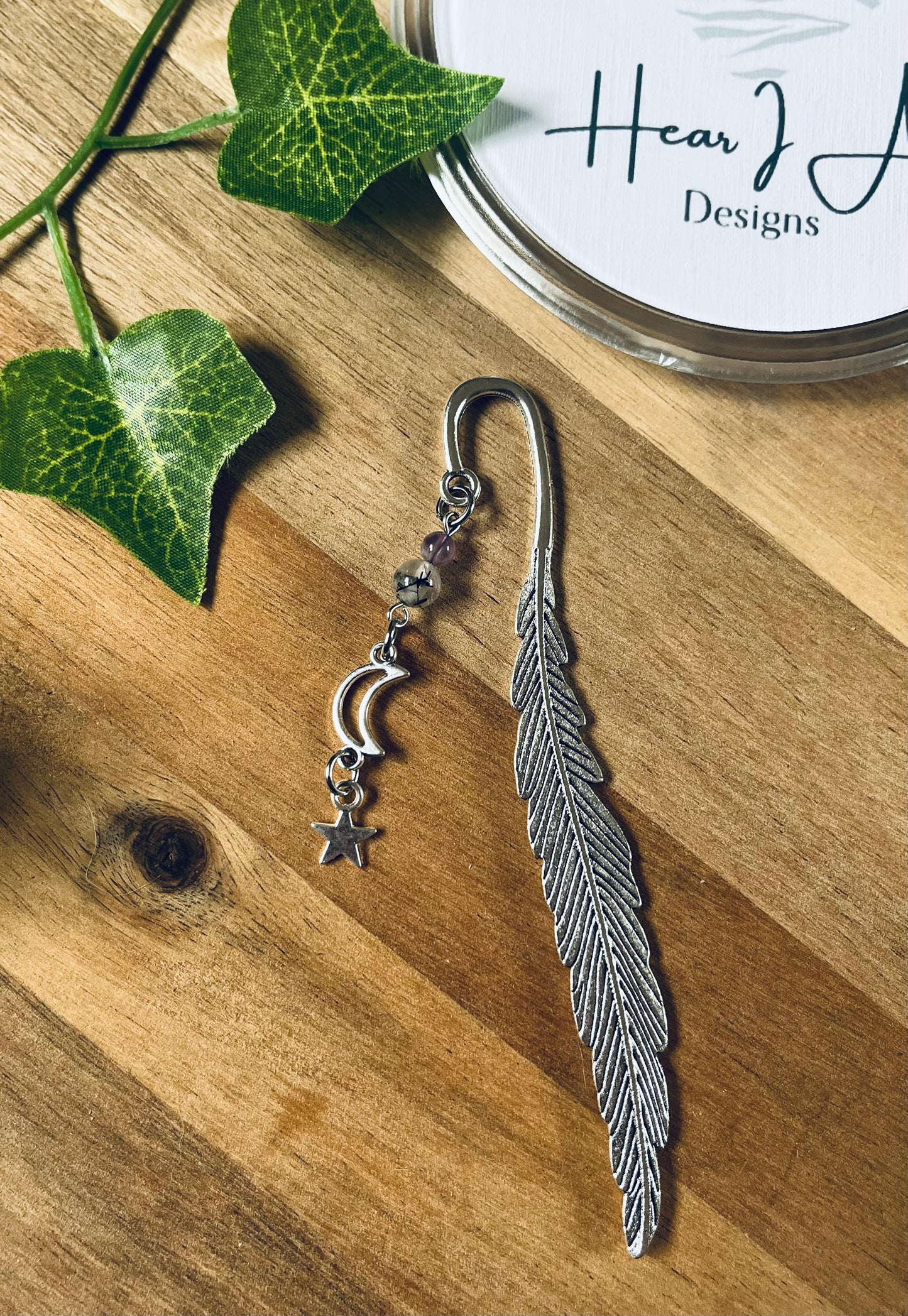 Crystal Feather Bookmarks