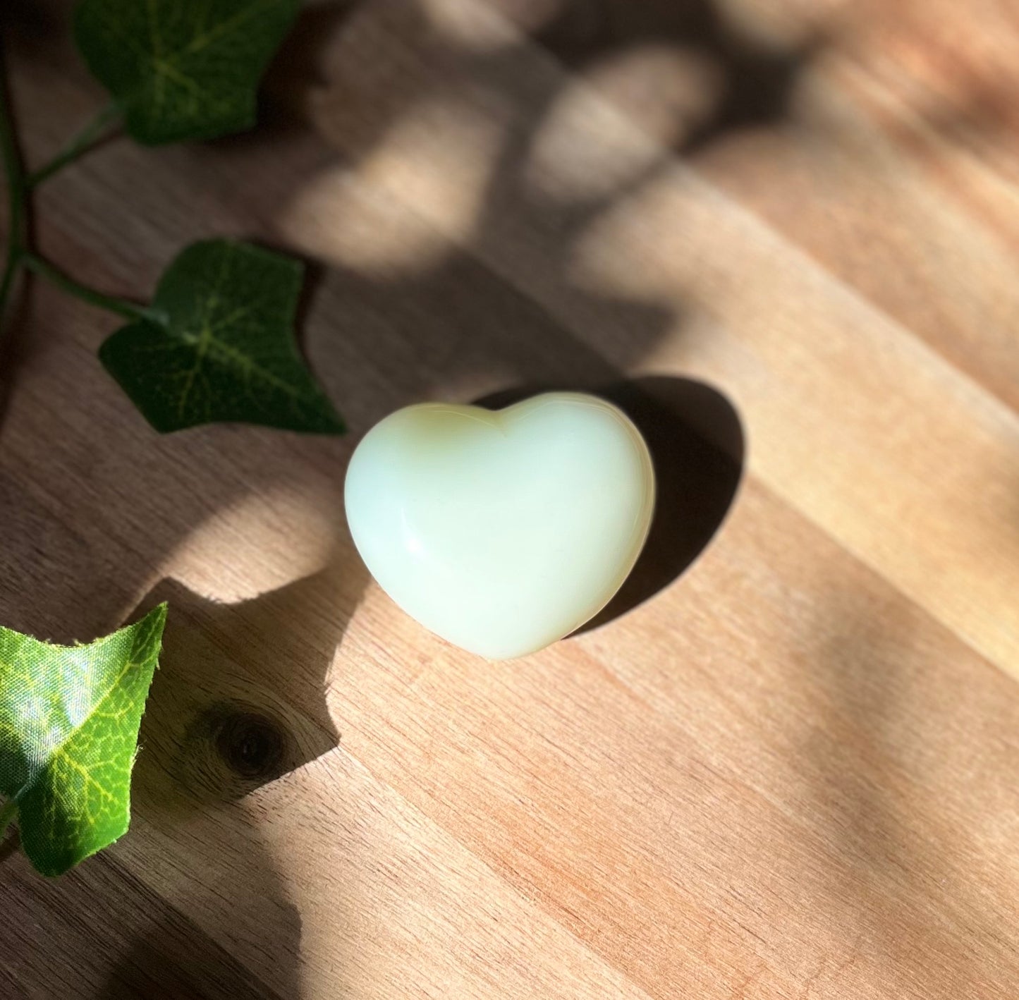 Crystal Heart Carvings