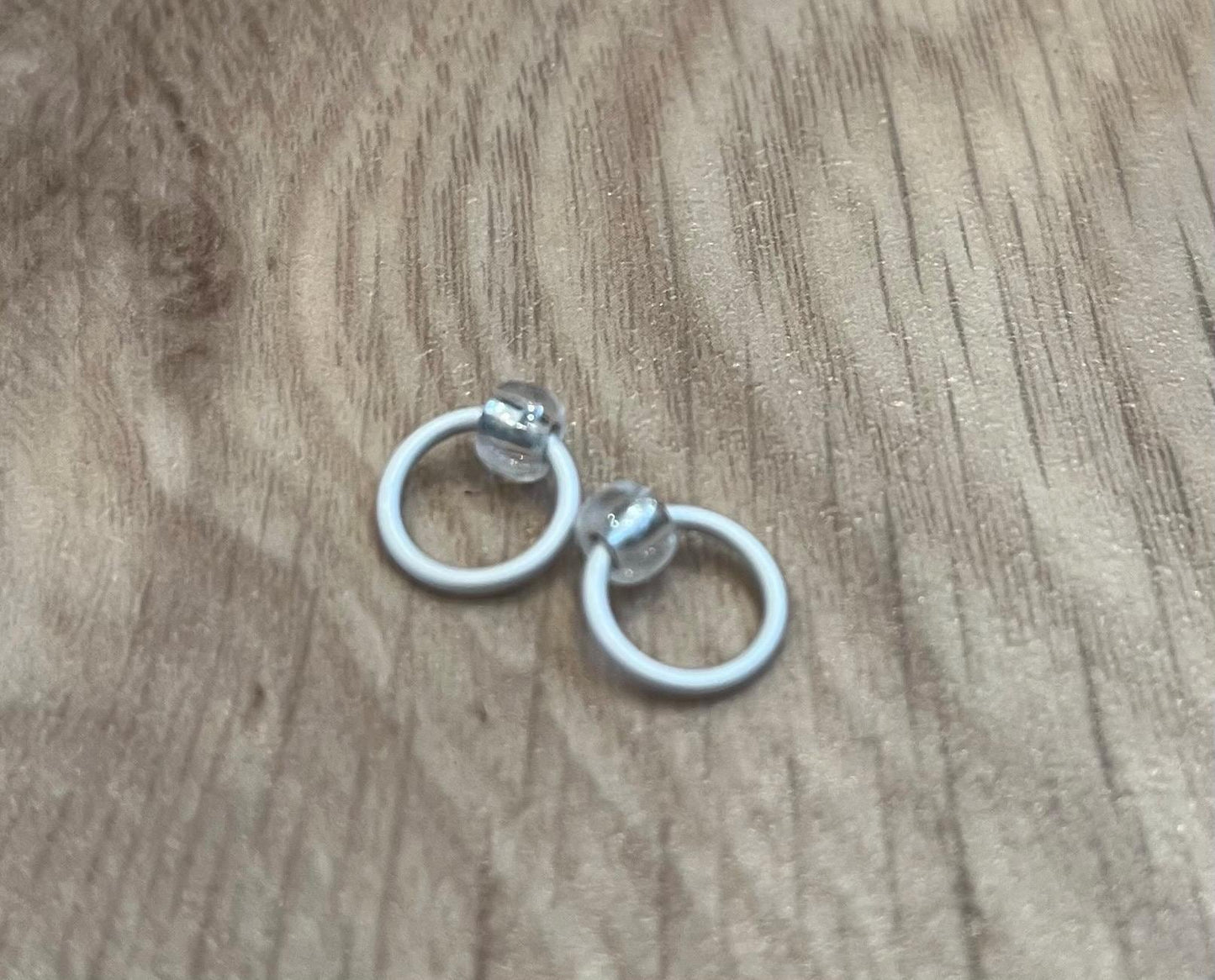 Green Collection ring charms (pair)