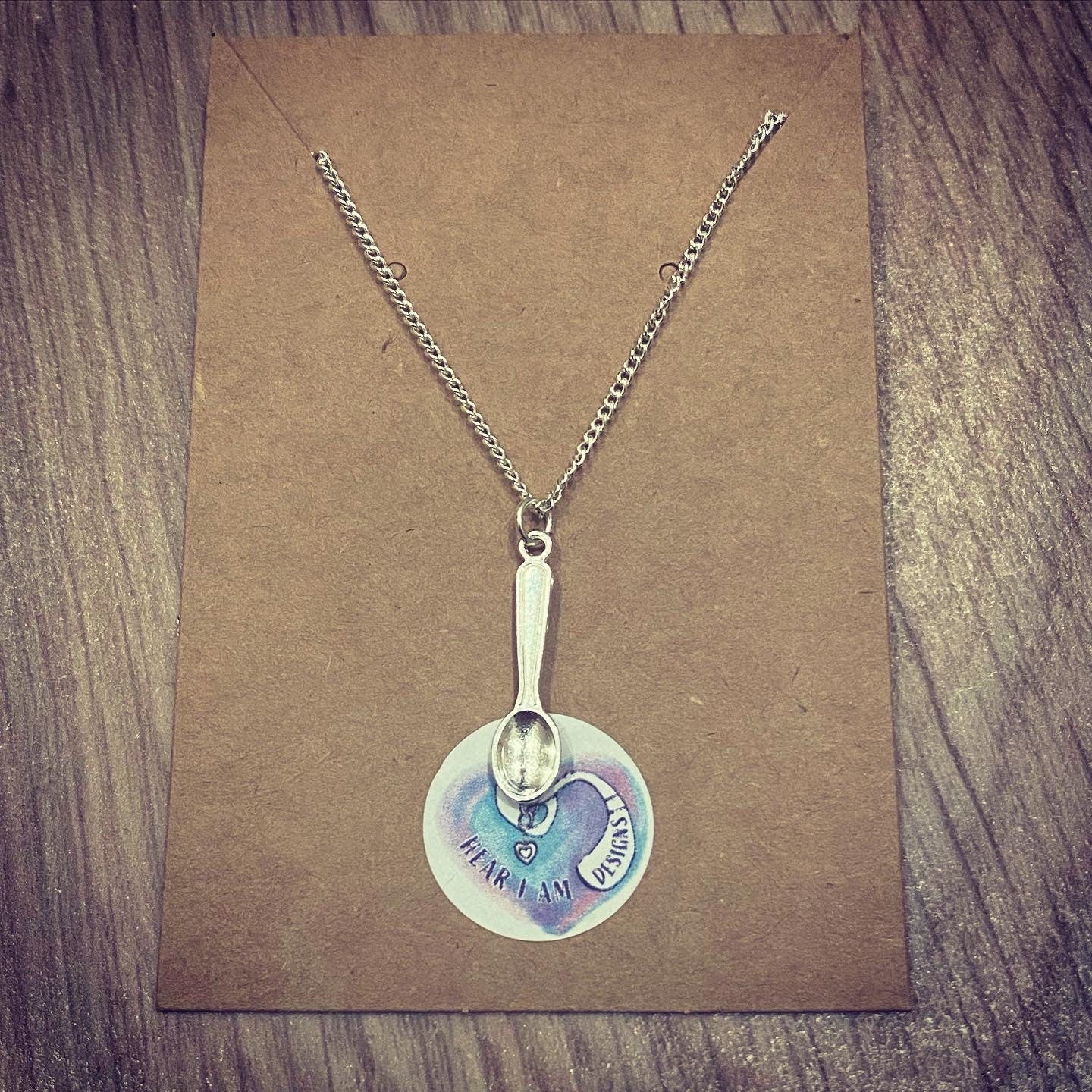 “Extra Spoon” Silver Necklace