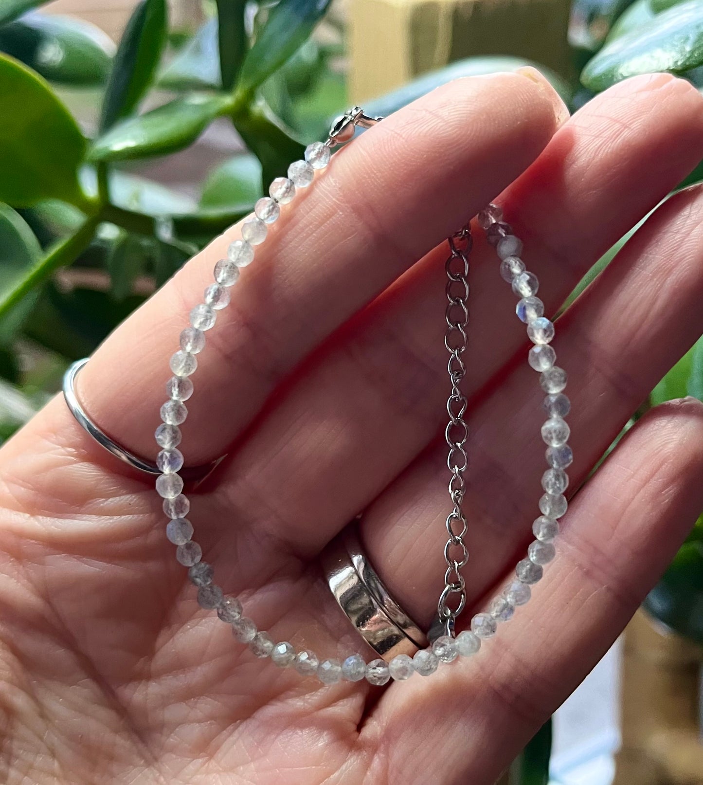 Adjustable Crystal Beaded Bracelets