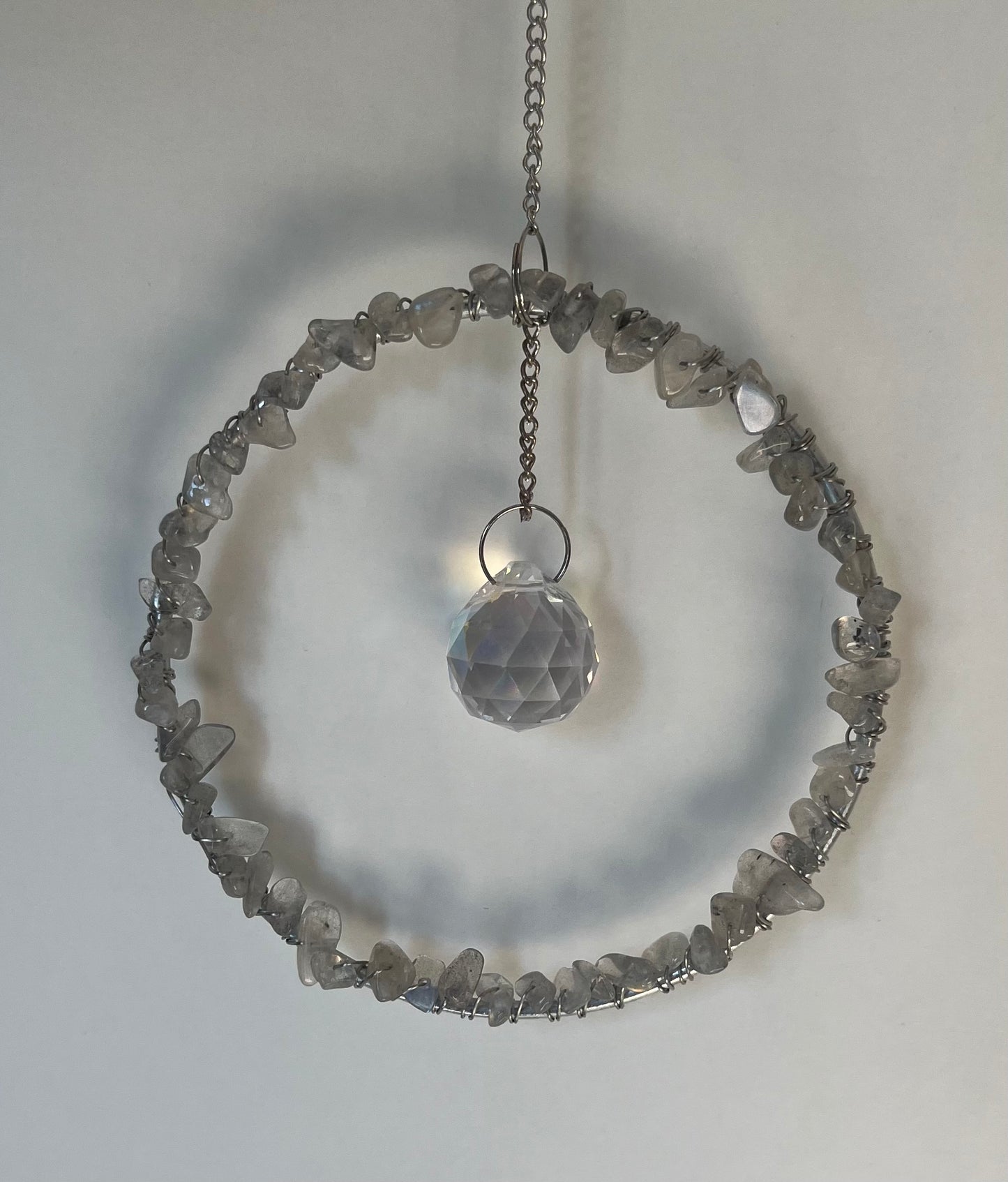 Medium Labradorite Suncatcher