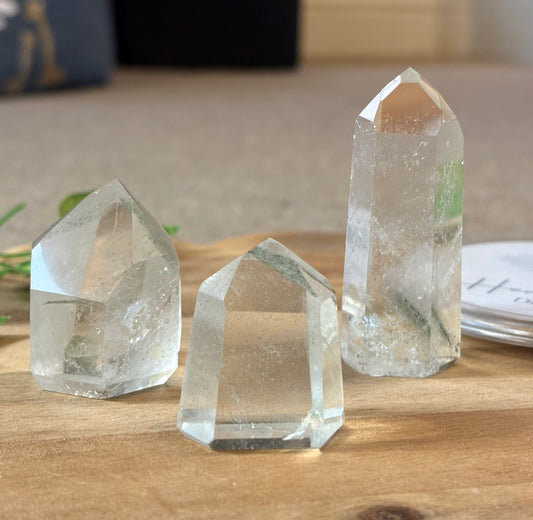 Small Chlorite Quartz Towers