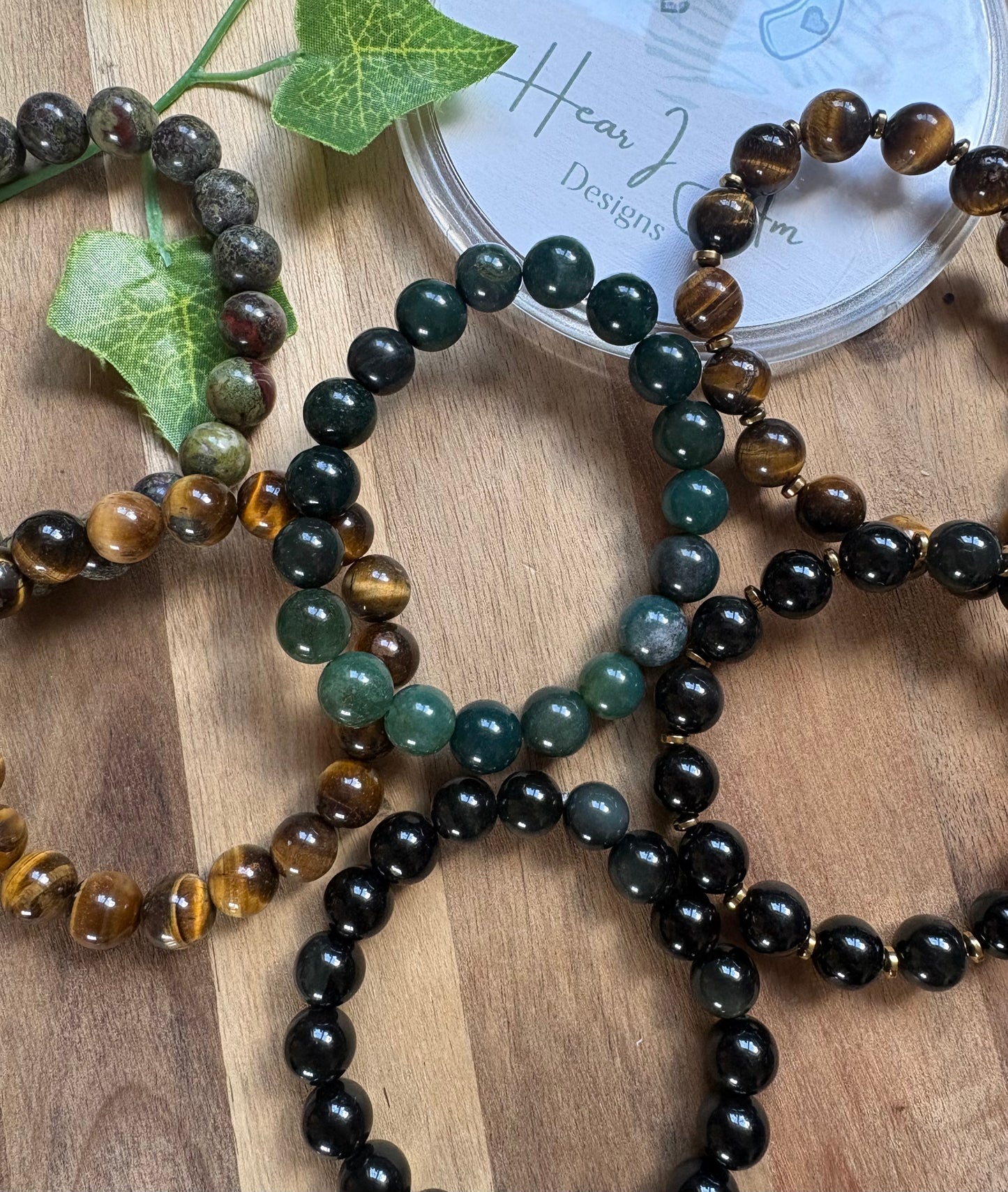 10mm Crystal Bead Bracelets