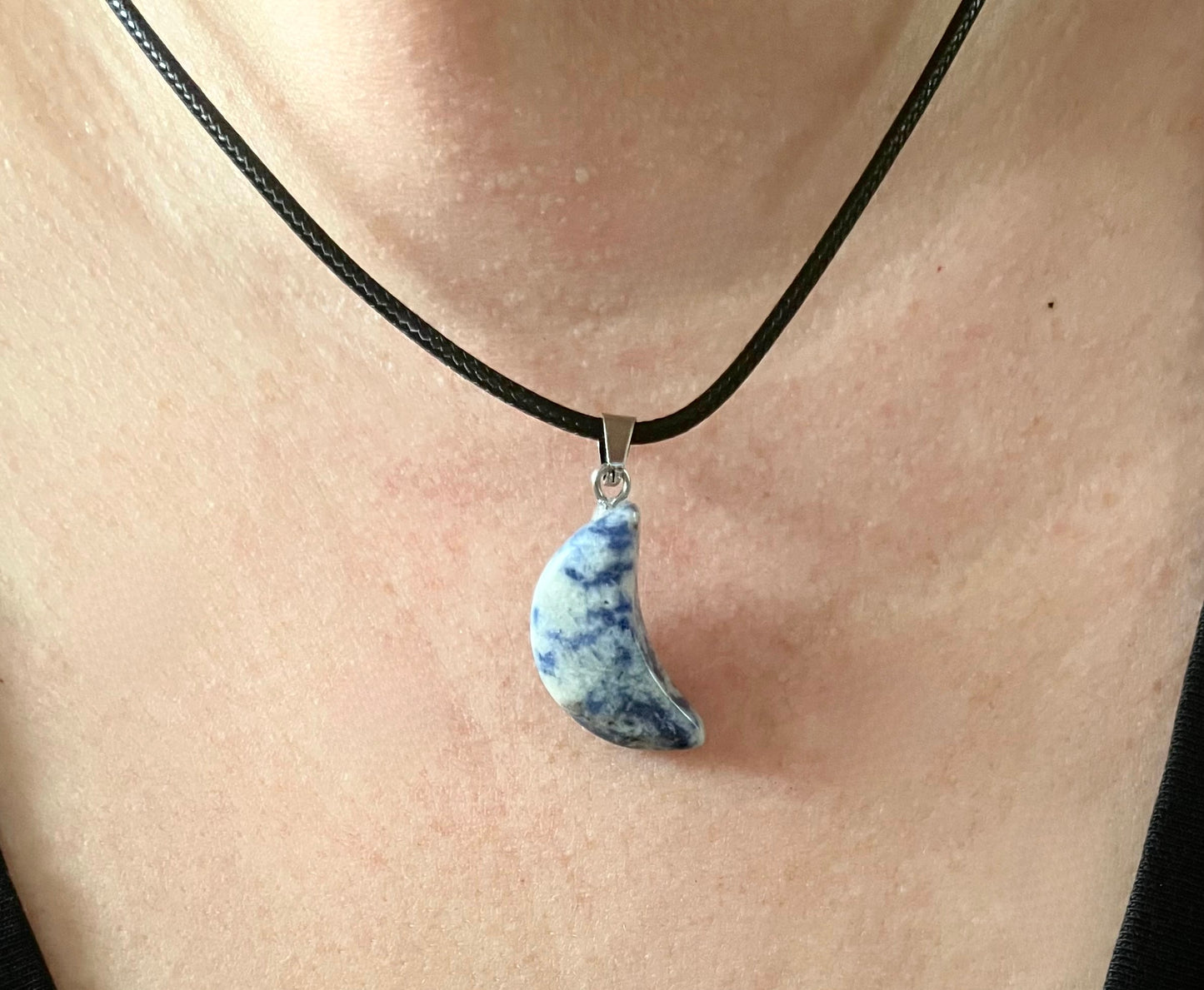 Crystal Moon Pendants