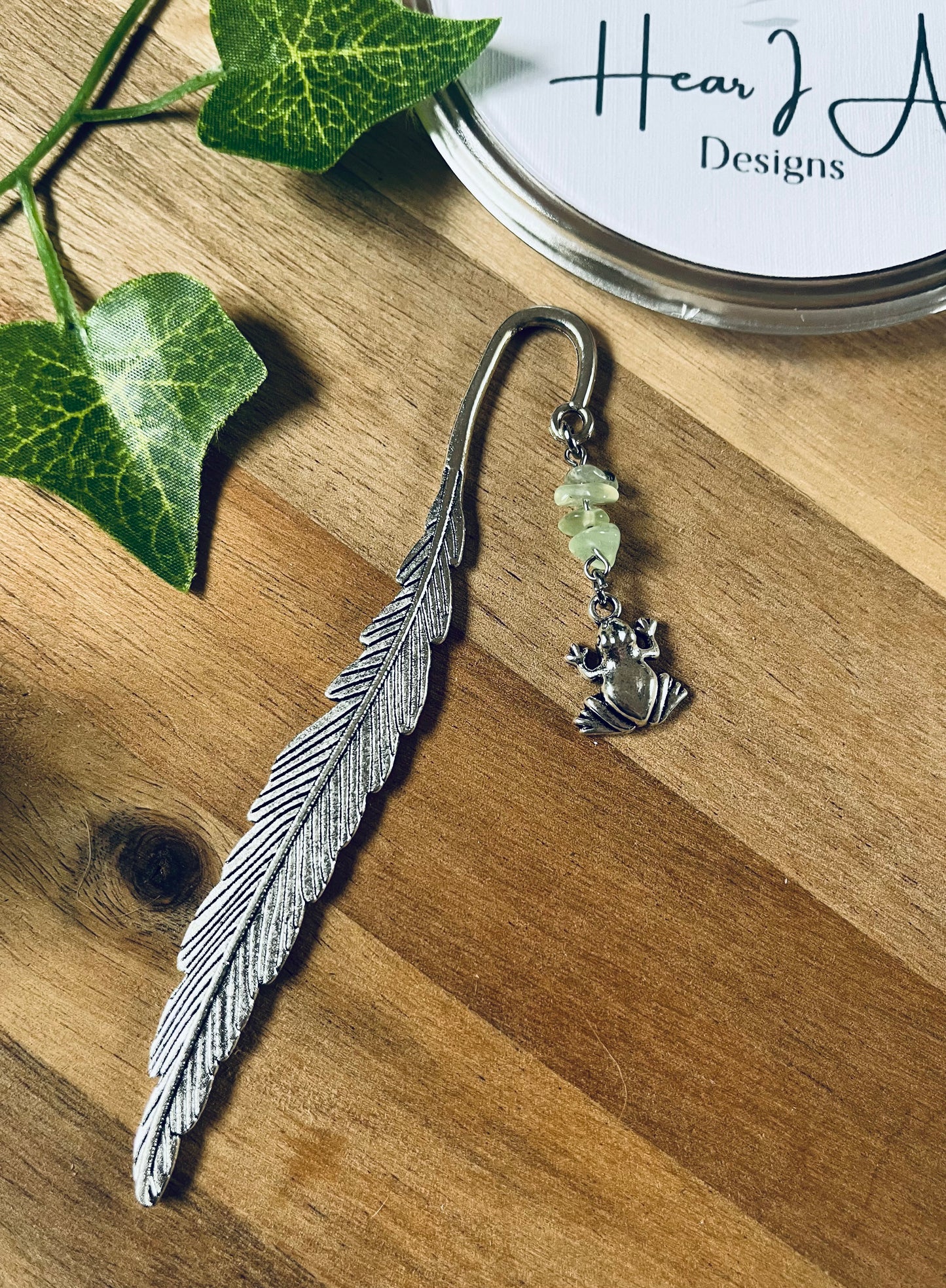 Crystal Feather Bookmarks