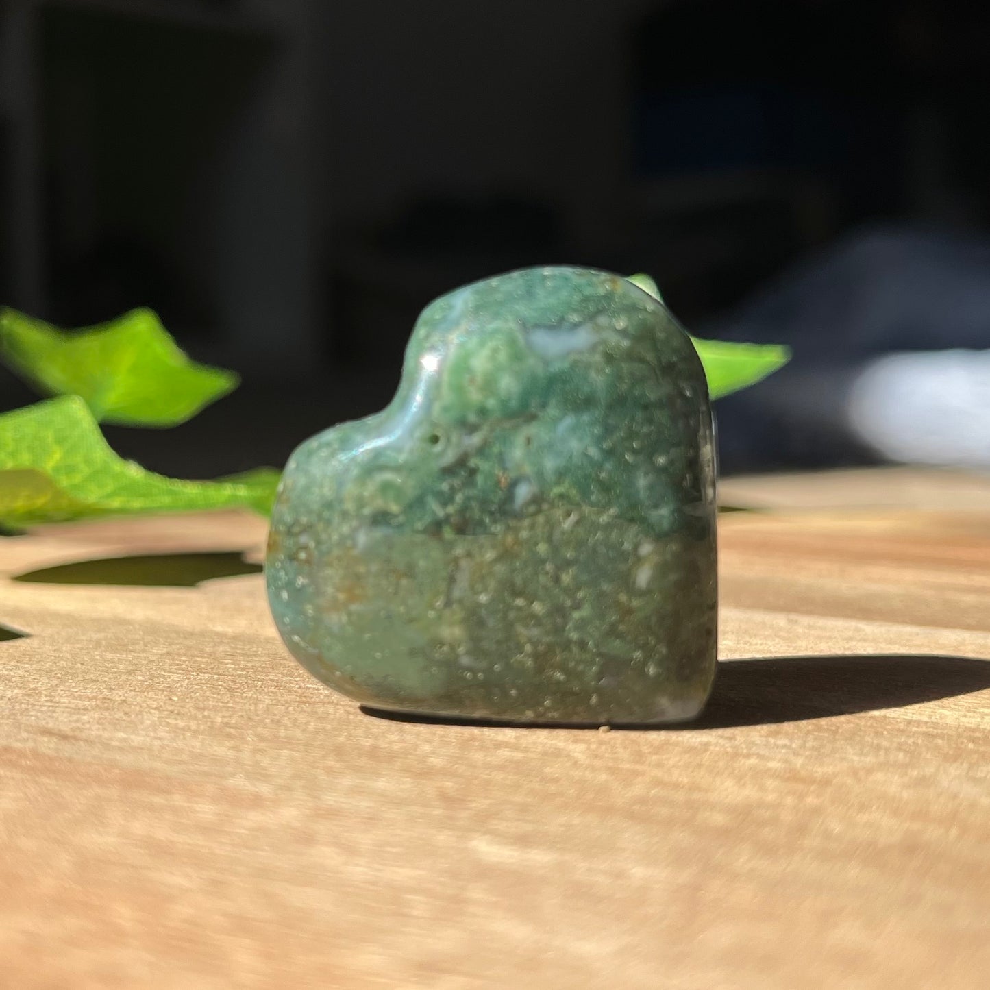 Crystal Heart Carvings