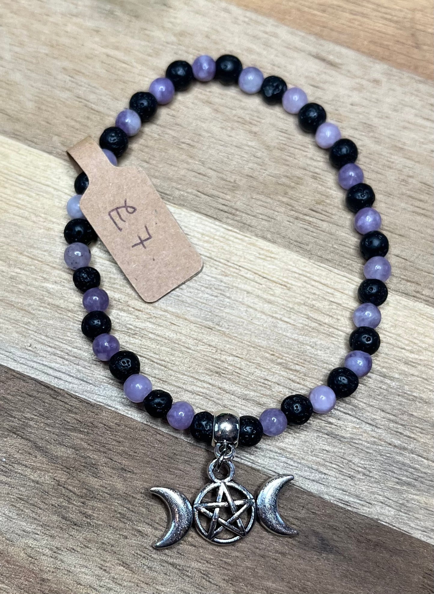 Crystal Charm Bracelets - Various Materials