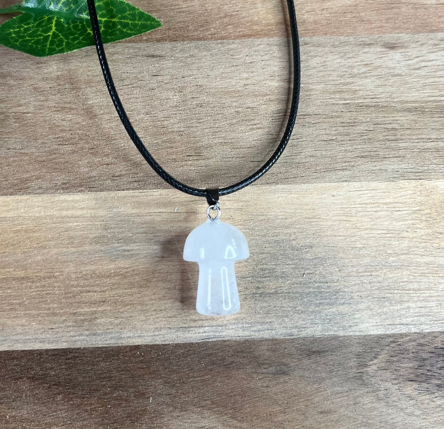 Crystal Mushroom Pendants
