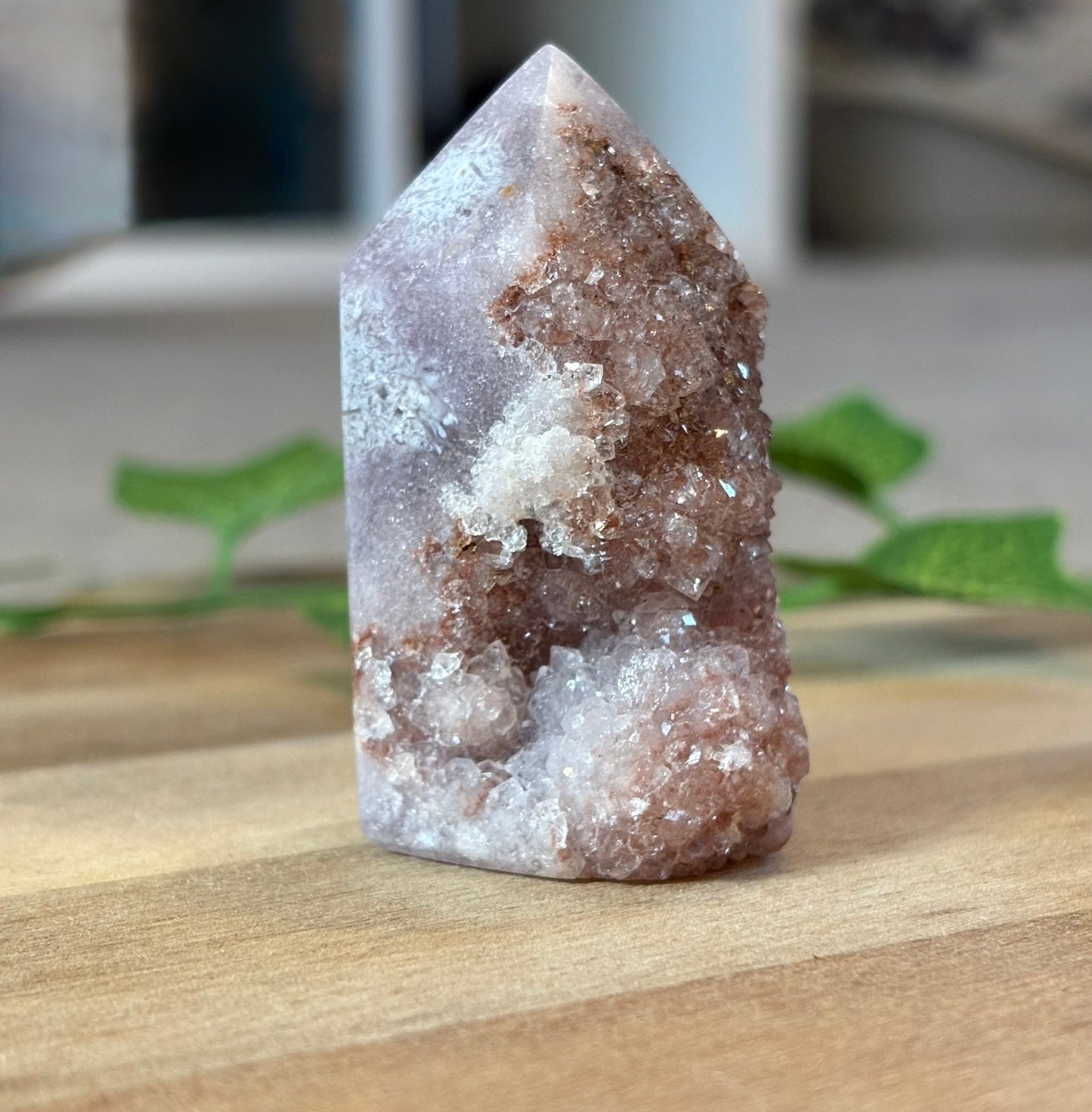 Small Pink Amethyst Towers