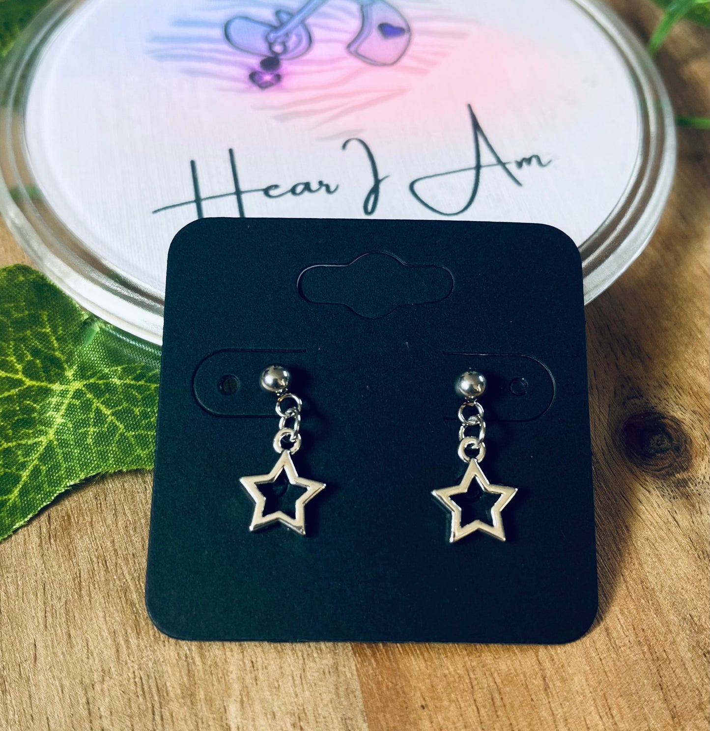 Stainless Steel Stud Drop Earrings – Various Designs Available