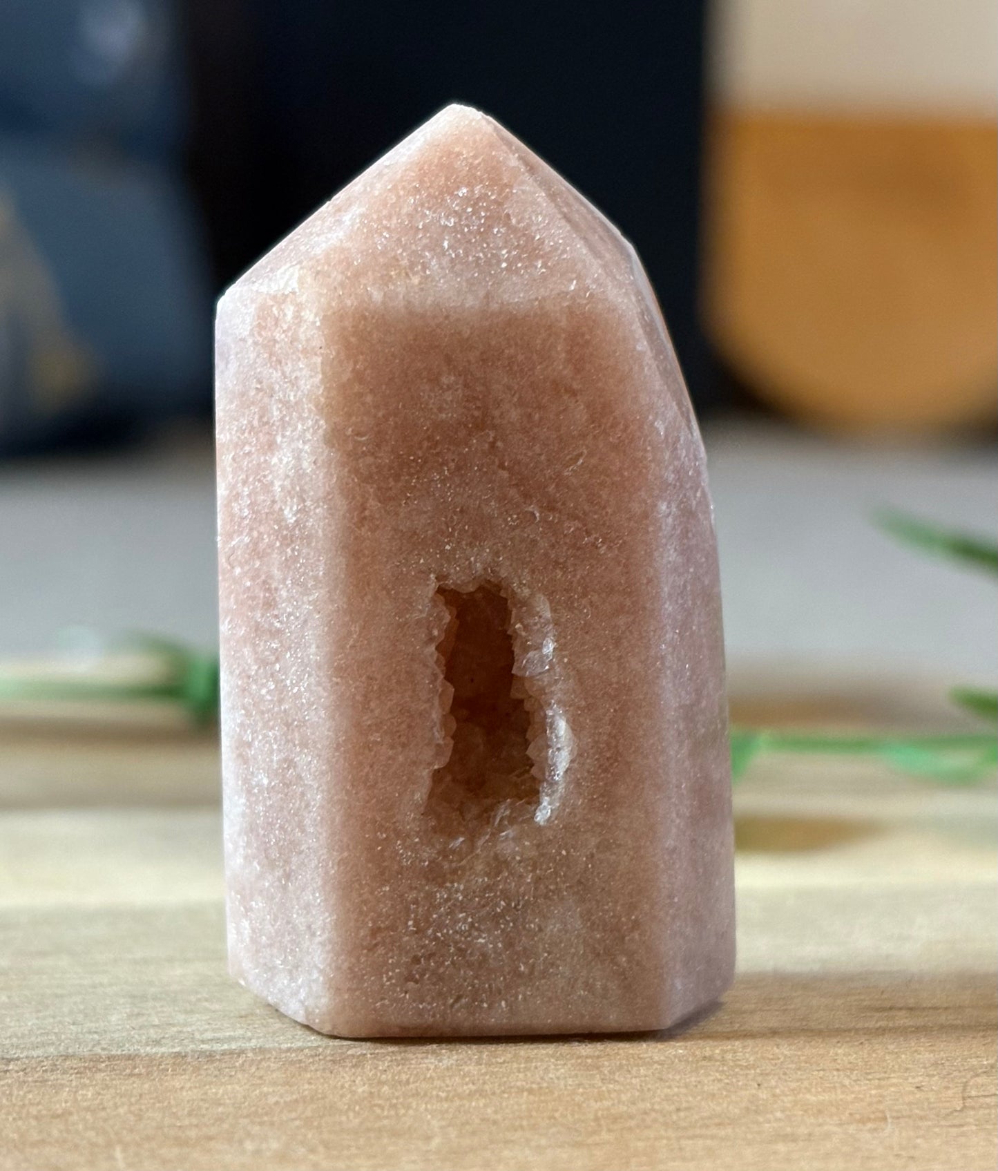 Small Pink Amethyst Towers