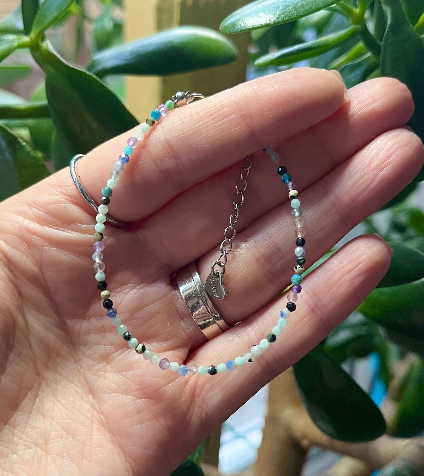 Adjustable Crystal Beaded Bracelets