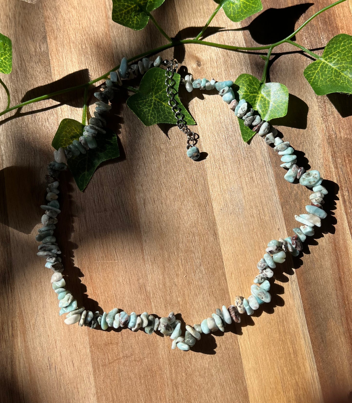 Crystal Chip Necklace - various materials