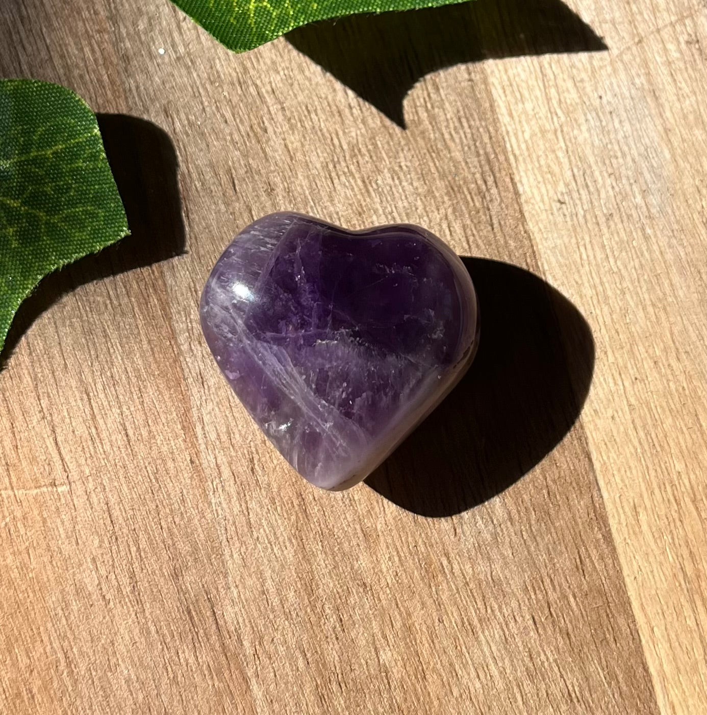 Crystal Heart Carvings