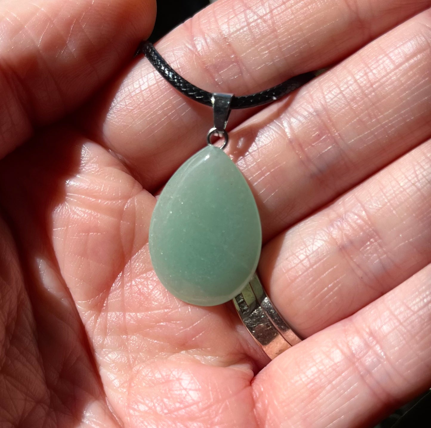 Crystal Teardrop Pendants