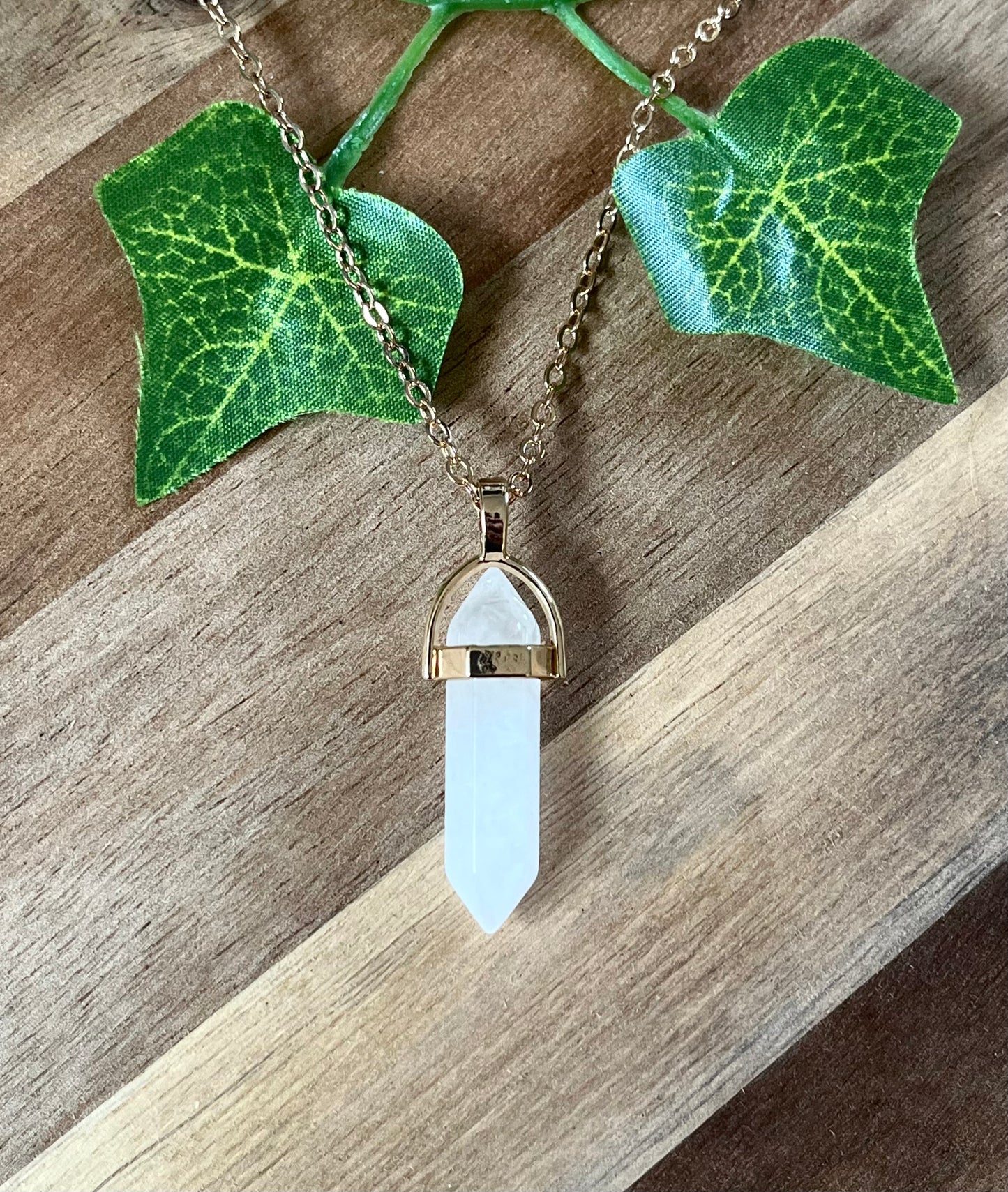 Clear Quartz Point Pendant