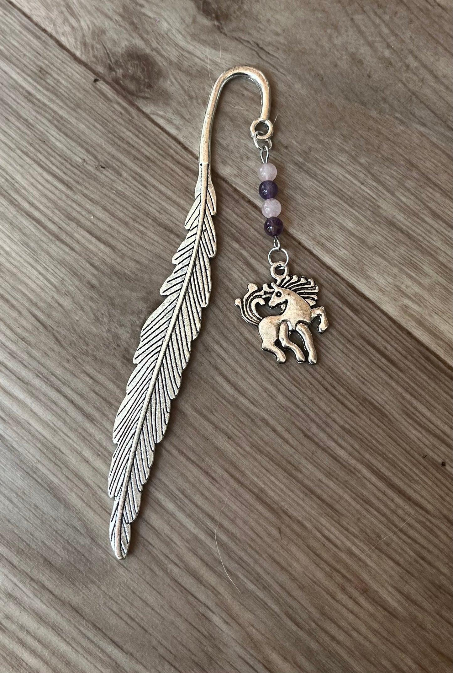 Crystal Feather Bookmarks