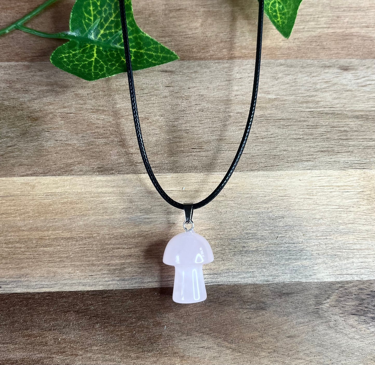 Crystal Mushroom Pendants