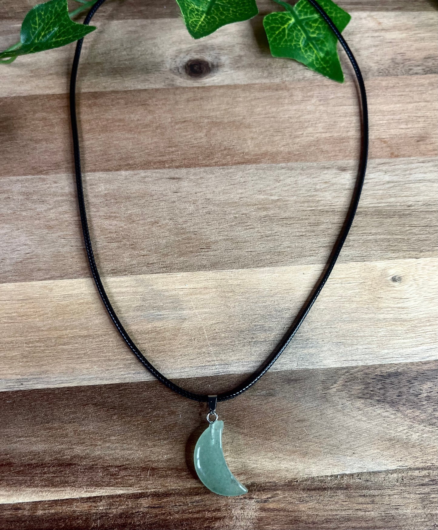 Crystal Moon Pendants