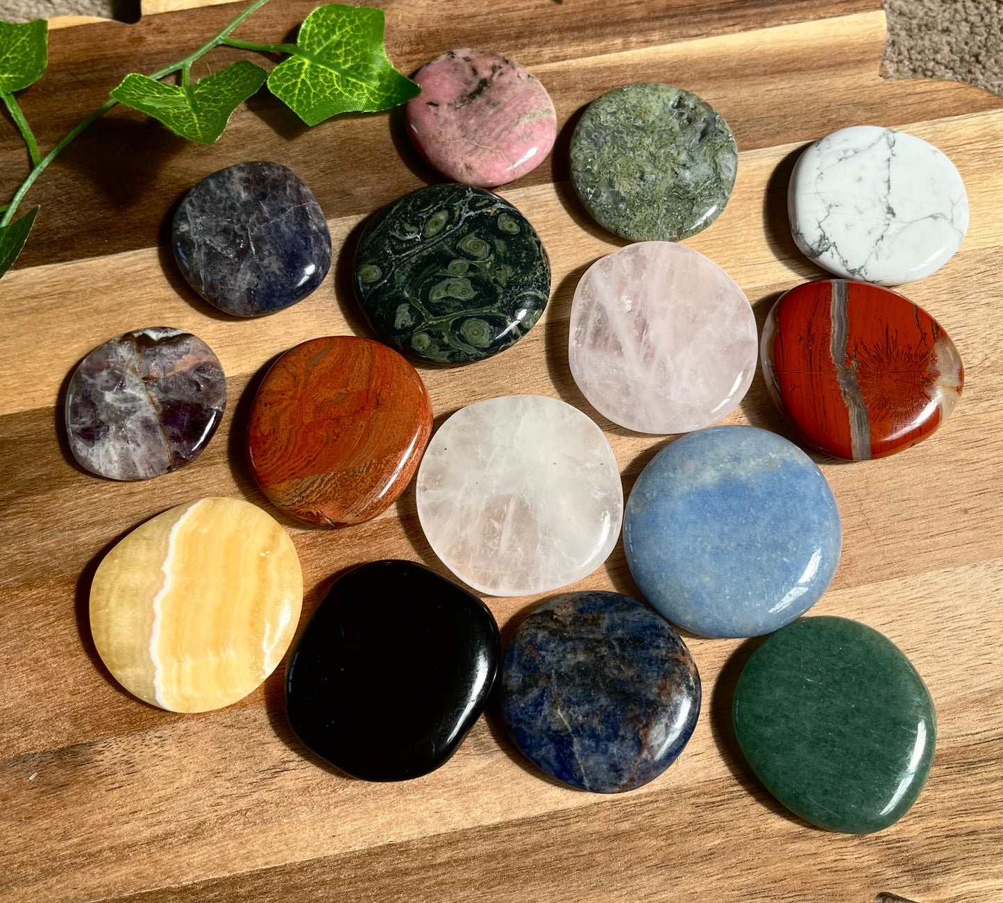 Crystal Flat Stones