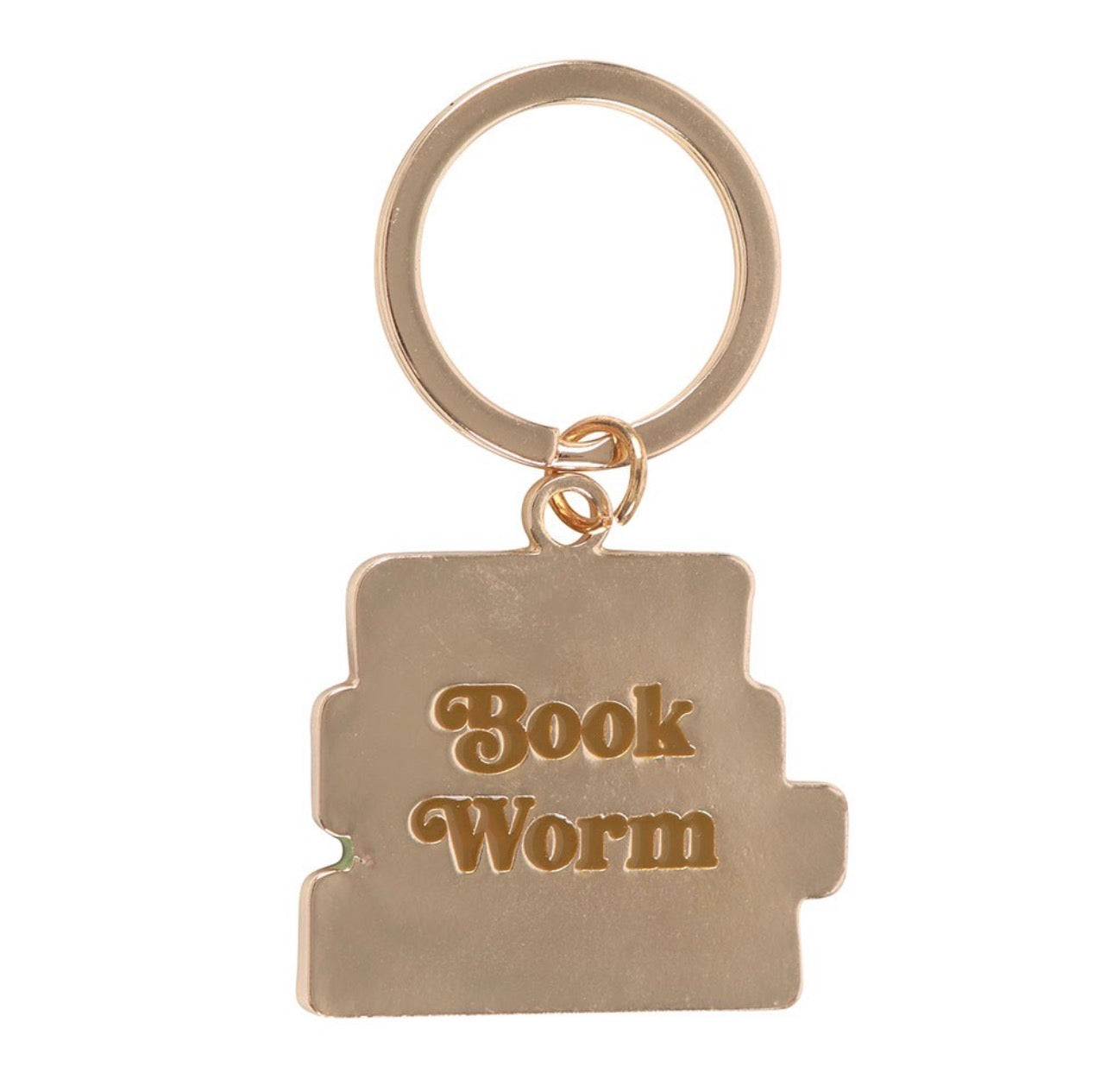 Bookworm Keyring