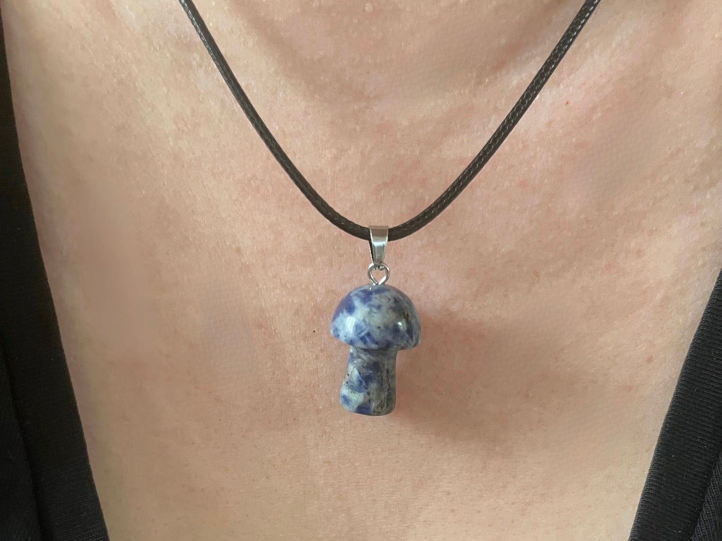 Crystal Mushroom Pendants