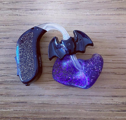 Bat Hearing Aid Beads – Pair