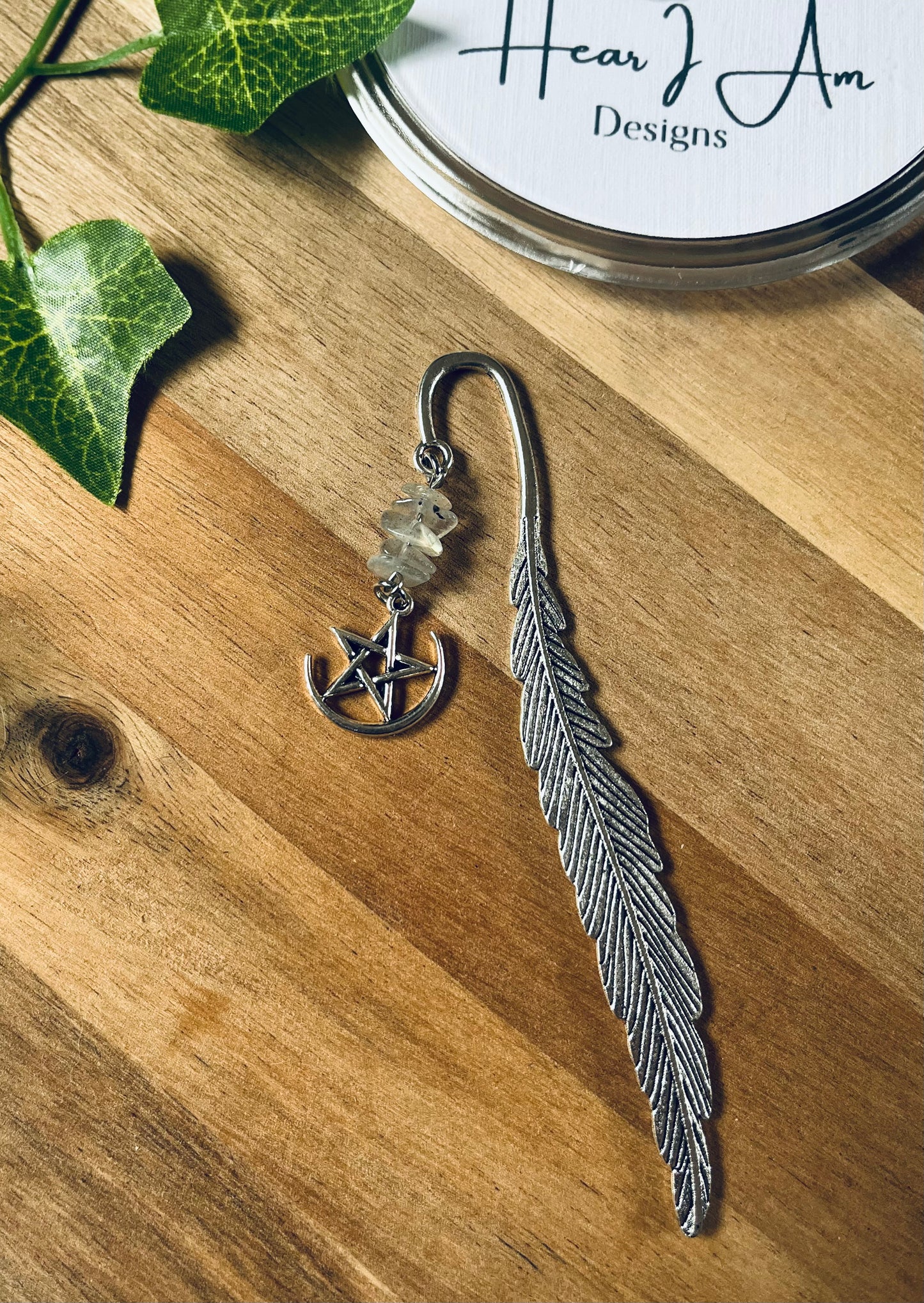 Crystal Feather Bookmarks