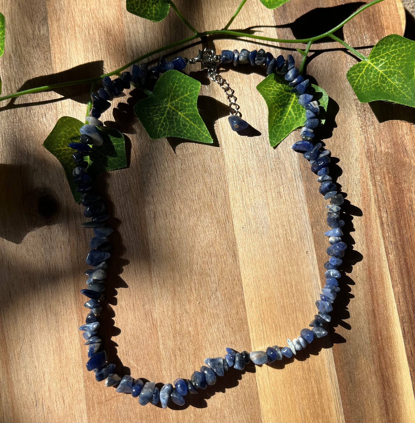 Crystal Chip Necklace - various materials