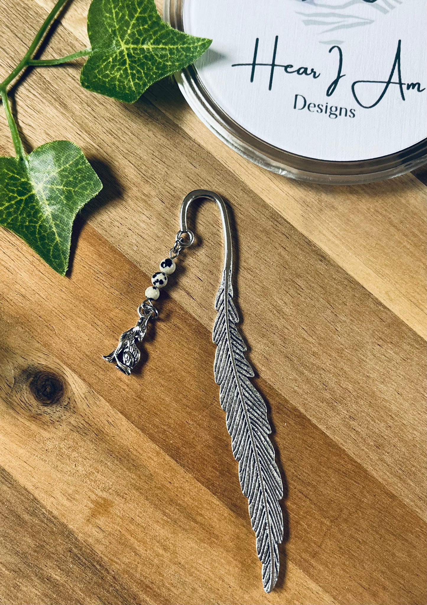 Crystal Feather Bookmarks