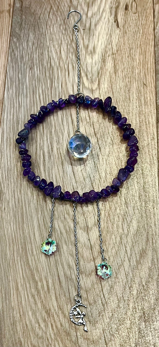 Medium Amethyst Suncatcher