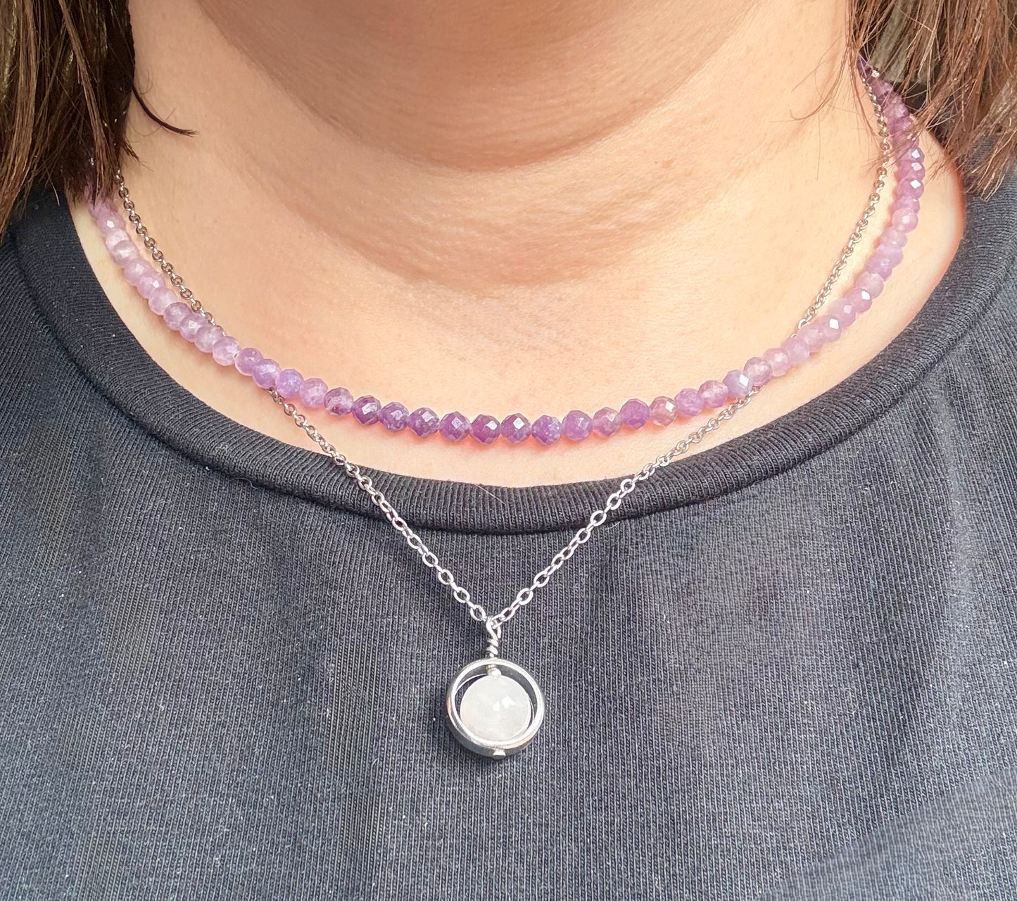 Amethyst Crystal Necklace