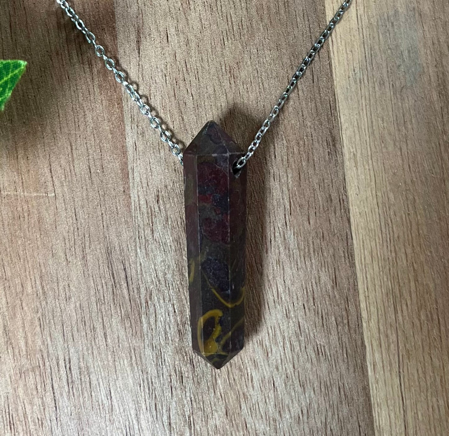 Crystal DT Point Pendant
